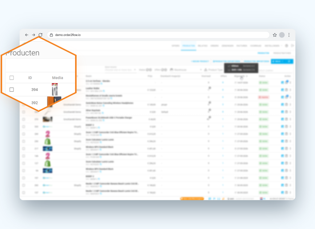 Productcatalogus