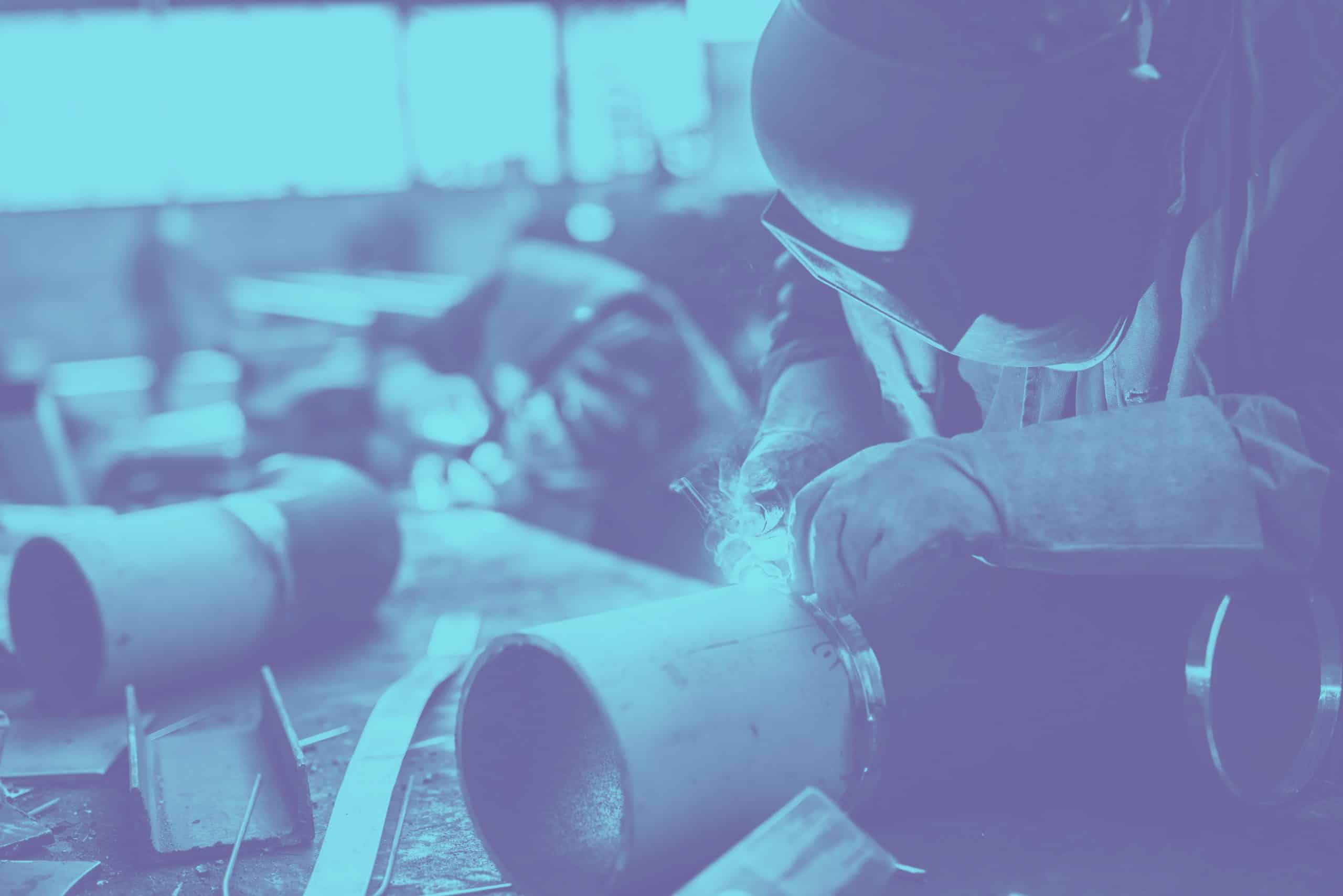 Maakindustrie - lassen in de werkplaats