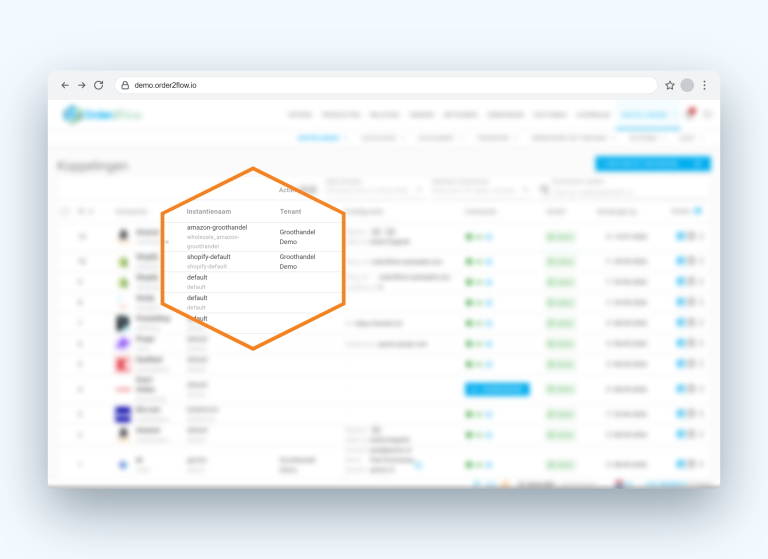 Order2Flow - Multi-tenant