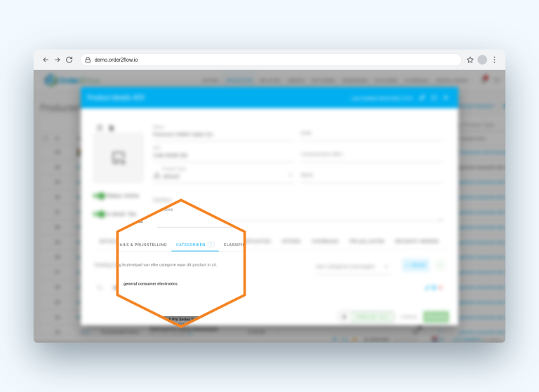 Order2Flow - Categories