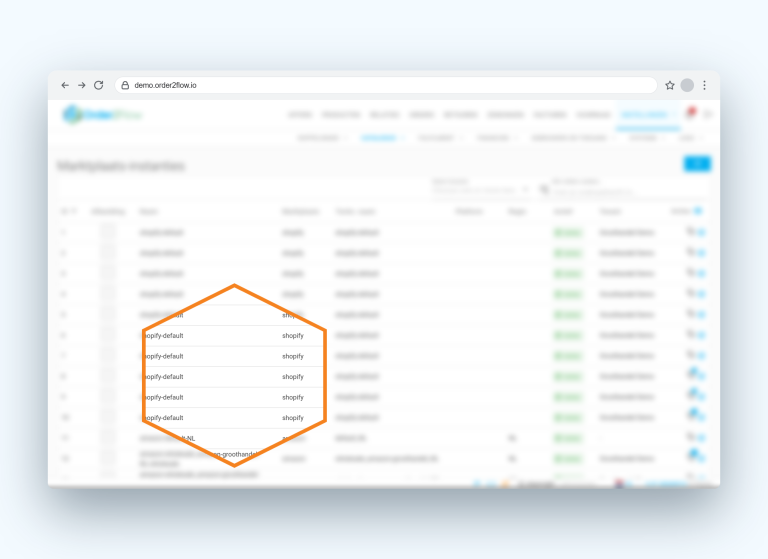Order2Flow - Marketplace